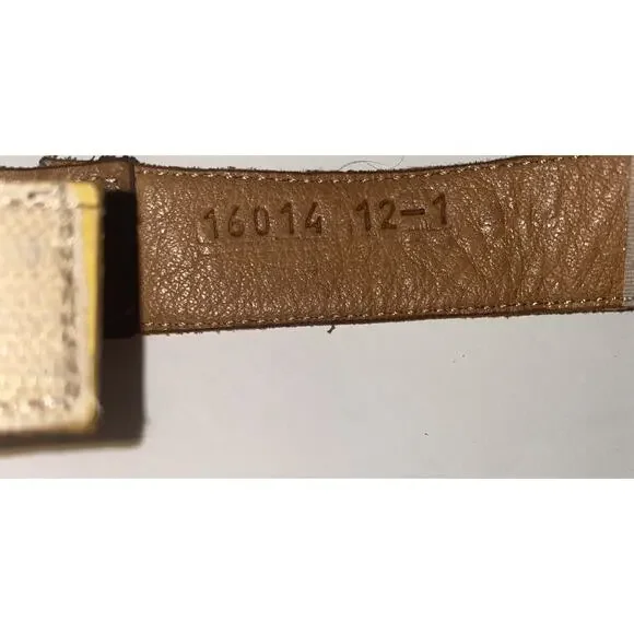 $120 SPRING STEP US Women’s Sz 9 / EU 40 Yellow Leather Inocencia Wedge Sandals - Picture 7 of 9